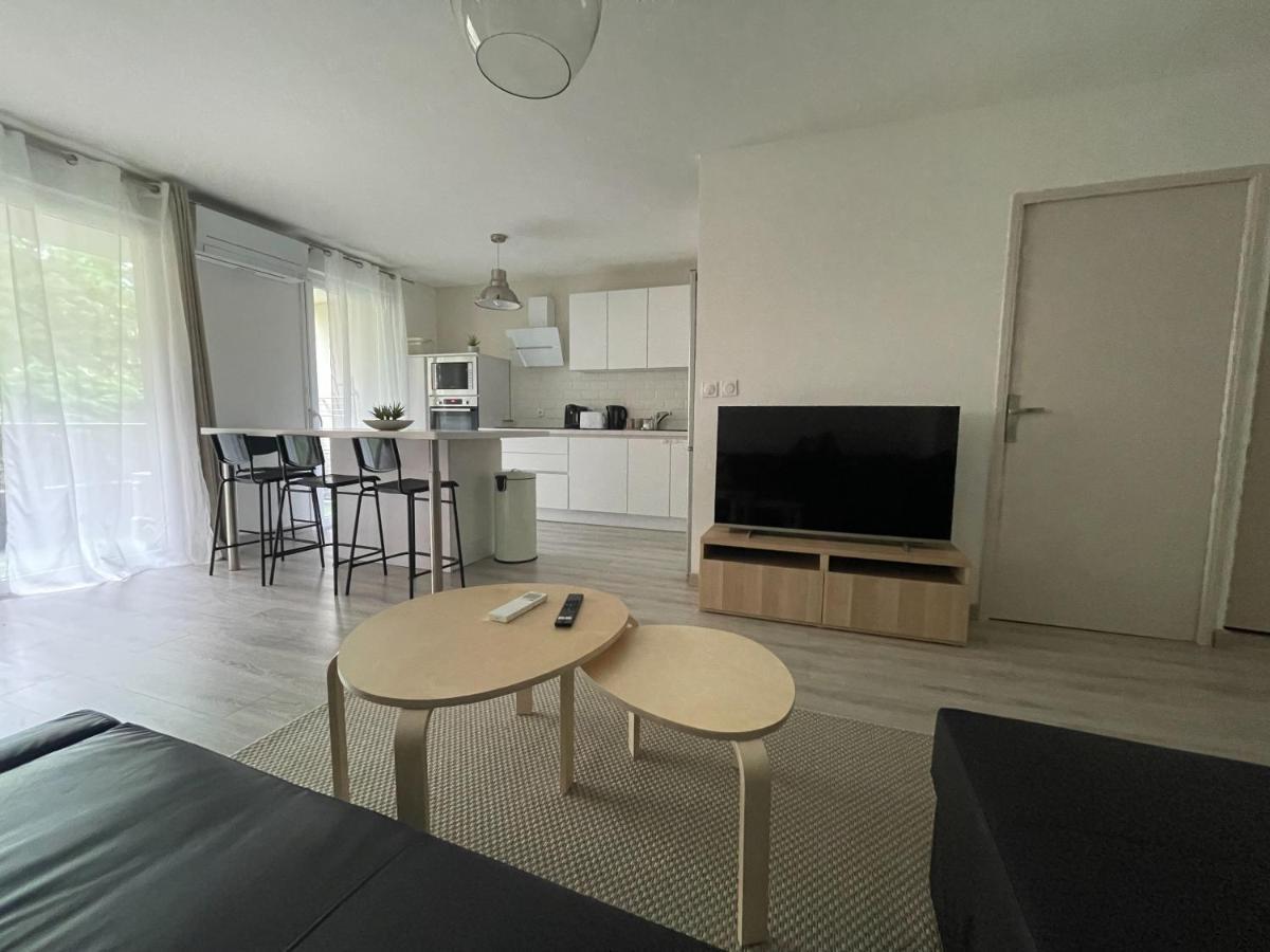 Splendide Appartement 3 Pieces - Parking Et Clim Valence  Luaran gambar